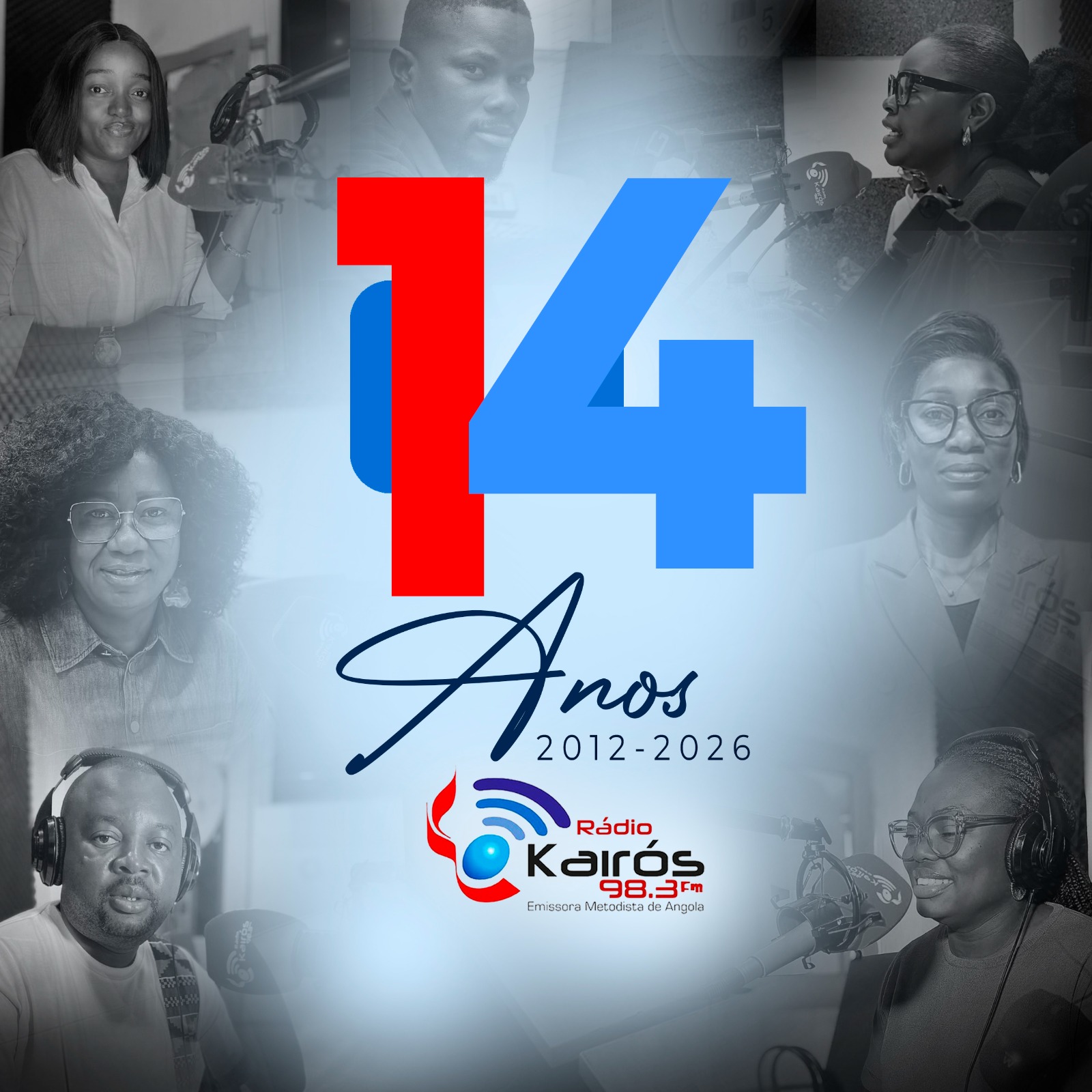 FELIZ 14.º ANIVERSÁRIO, RÁDIO KAIRÓS!